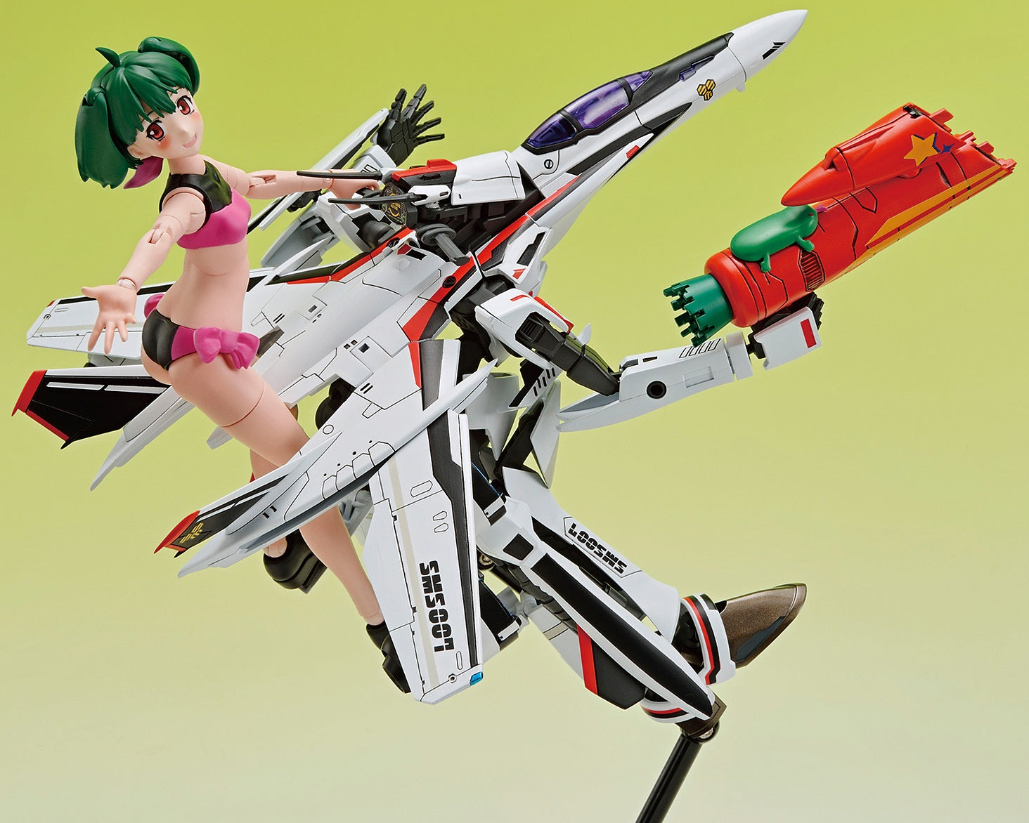 Aoshima MC-09 Series Variable Fighter Girls Macross F VF-25F Messiah Ranka Lee