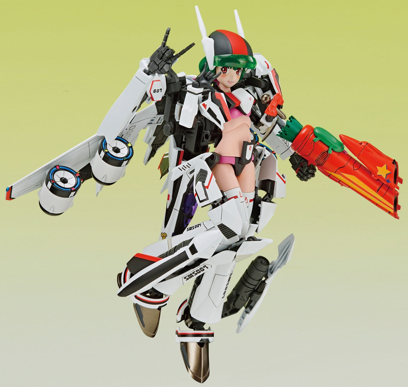 Aoshima MC-09 Series Variable Fighter Girls Macross F VF-25F Messiah Ranka Lee