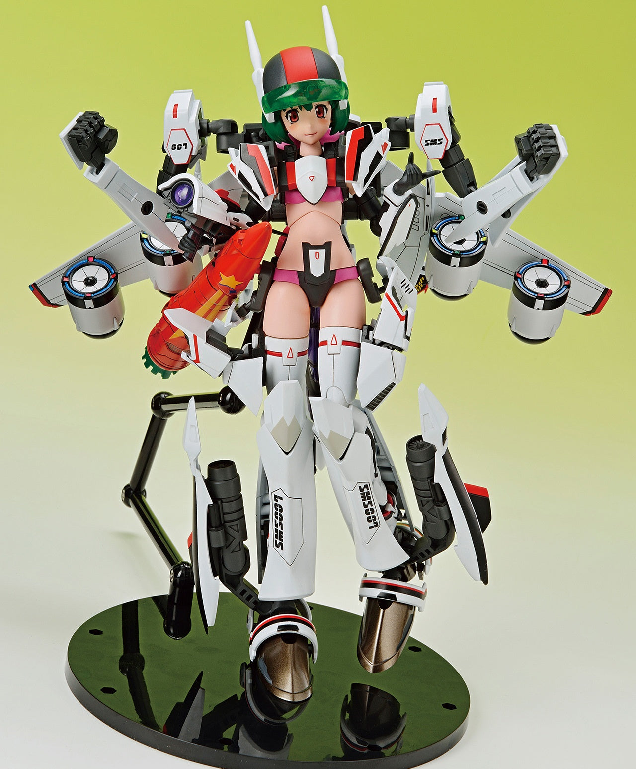 Aoshima MC-09 Series Variable Fighter Girls Macross F VF-25F Messiah Ranka Lee