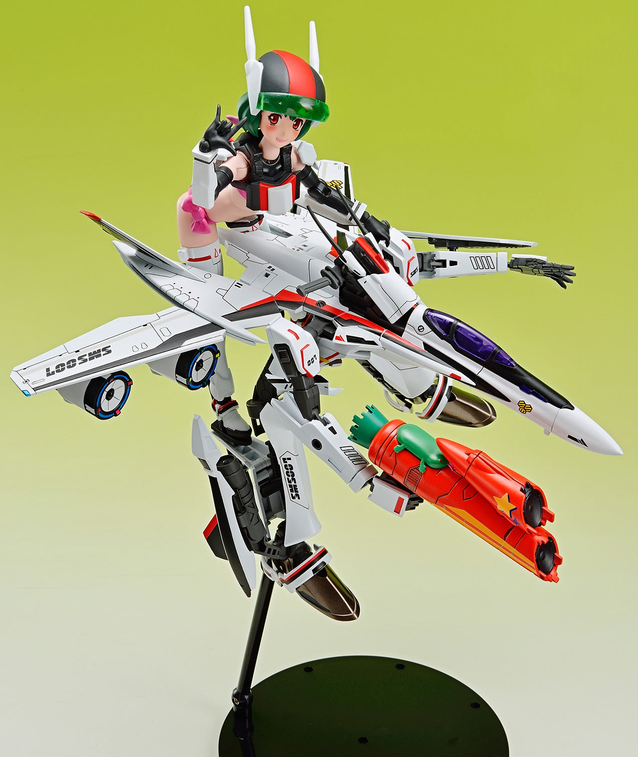 Aoshima MC-09 Series Variable Fighter Girls Macross F VF-25F Messiah Ranka Lee