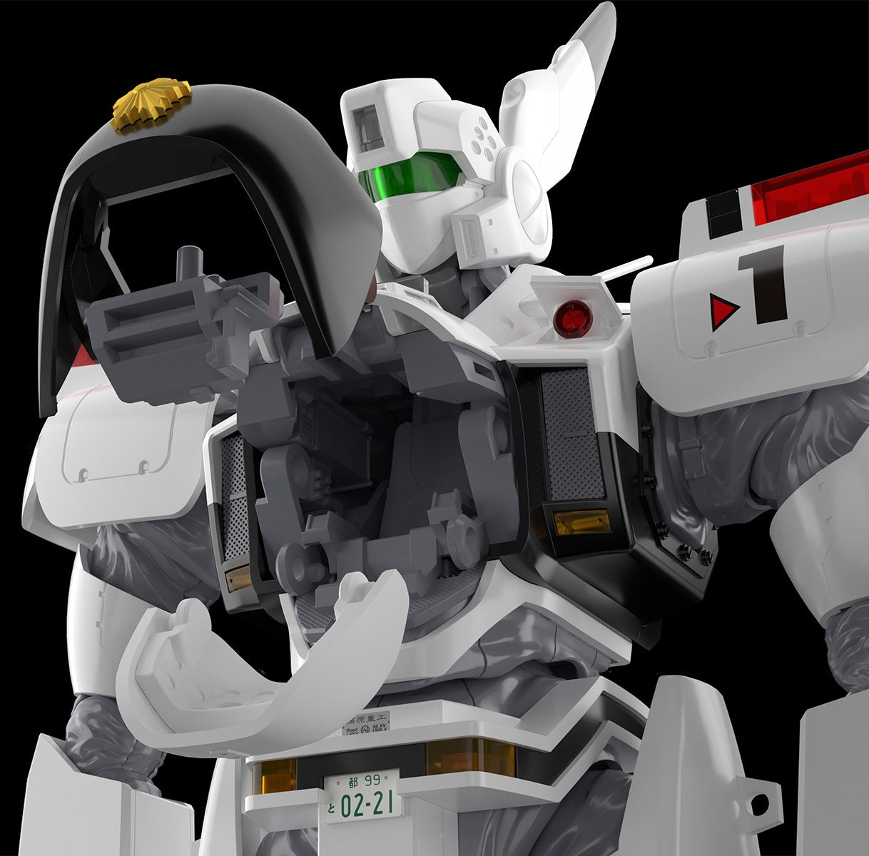 Aoshima 1/43 ACKS MP-01 Series Mobile Police Patlabor AV-98 Ingram Unit 1