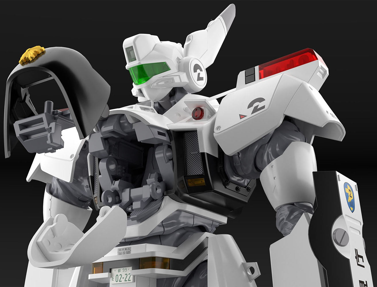 Aoshima 1/43 ACKS MP-03 Series Mobile Police Patlabor AV-98 Ingram Unit 2