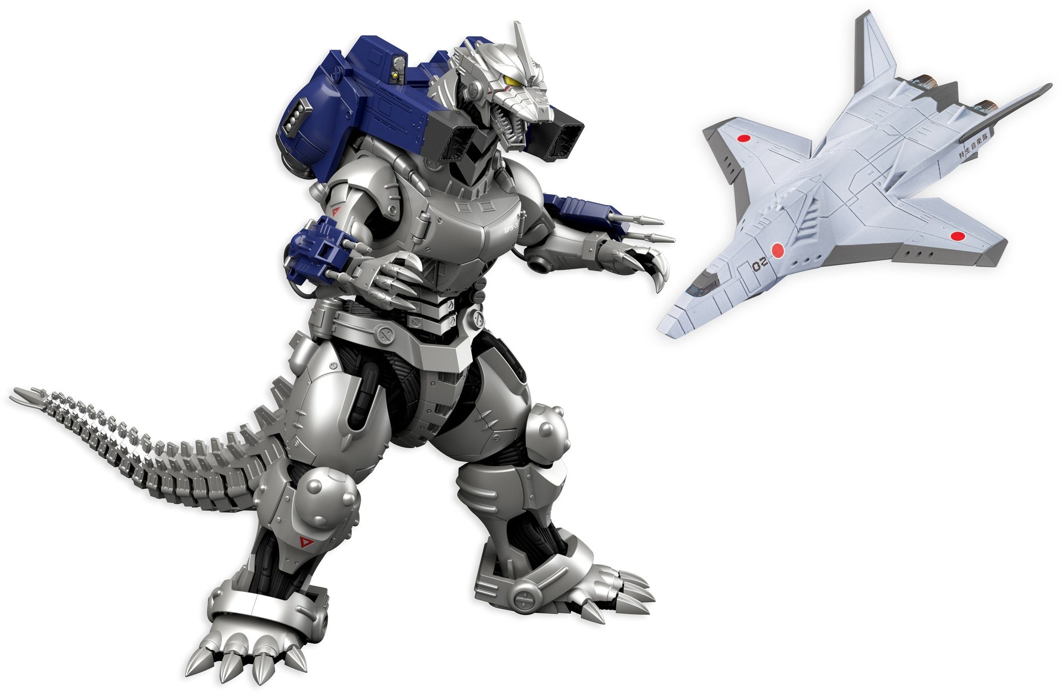 Aoshima MechaGodzilla 'KIRYU' & 'SHIRASAGI'