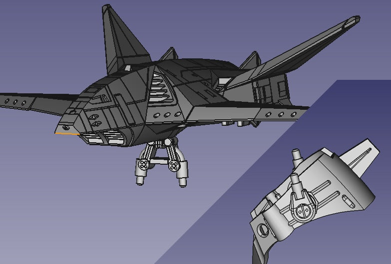 Aoshima MechaGodzilla 'KIRYU' & 'SHIRASAGI'