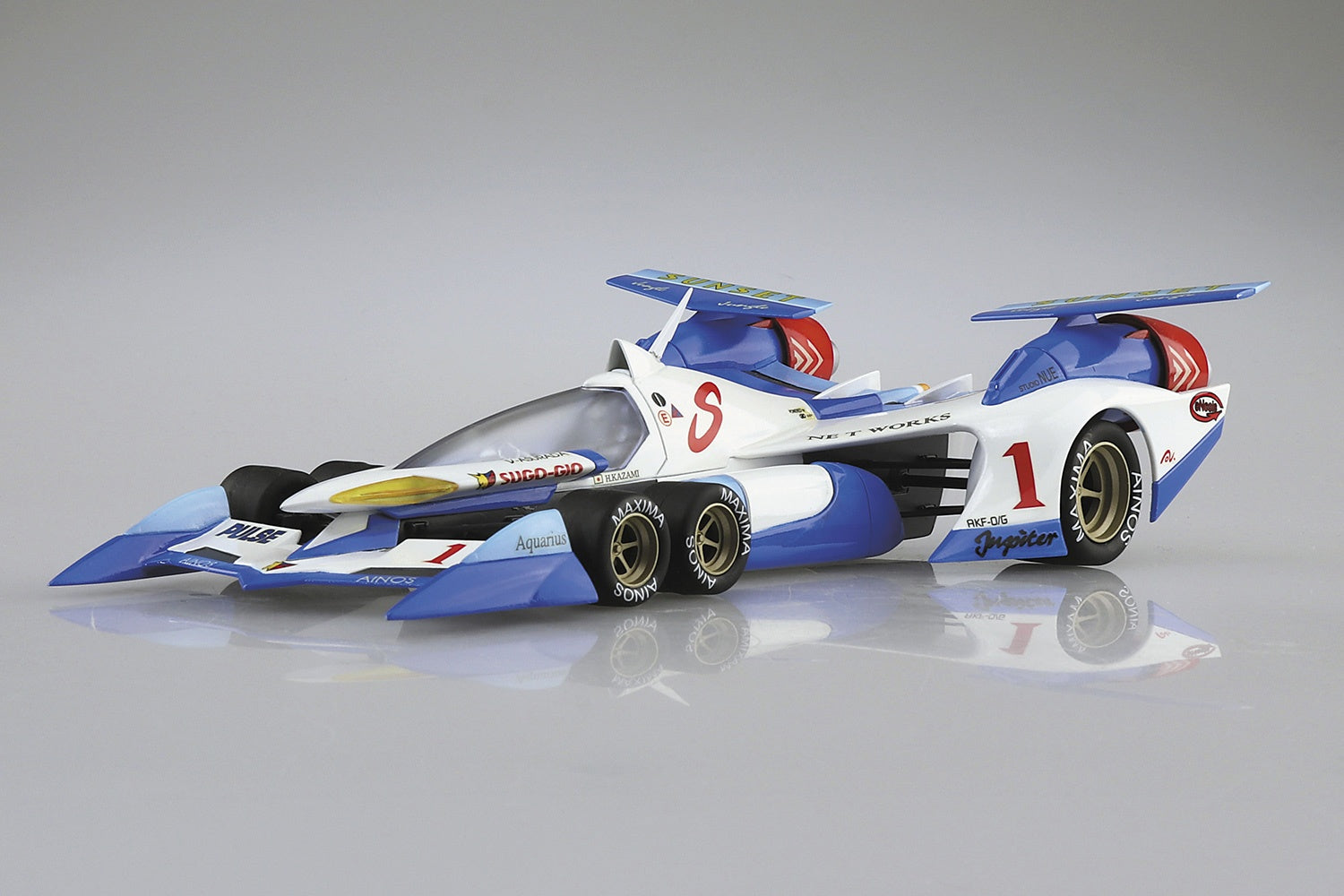 Aoshima 1/24 Cyber Formula ew Asurada AKF-0/G (Lifting Turn Mode)