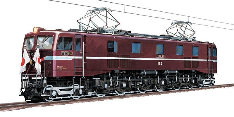 Aoshima 1/50 Electric Locomotive EF58 Royal Engine