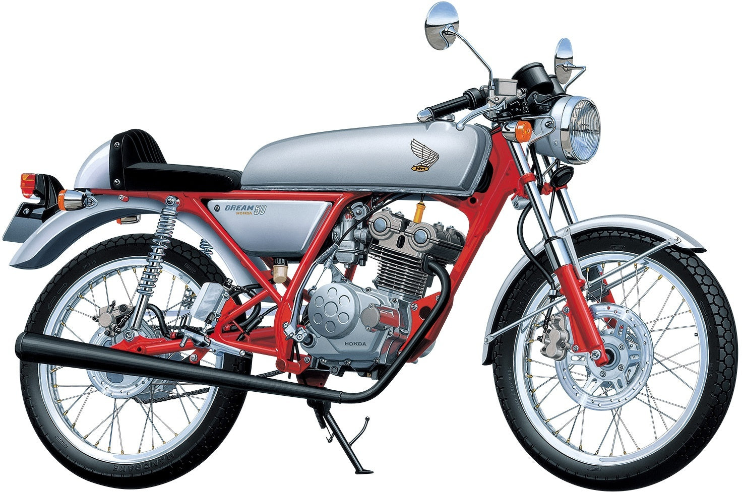 Aoshima 1/12 Honda Dream50 97 Custom