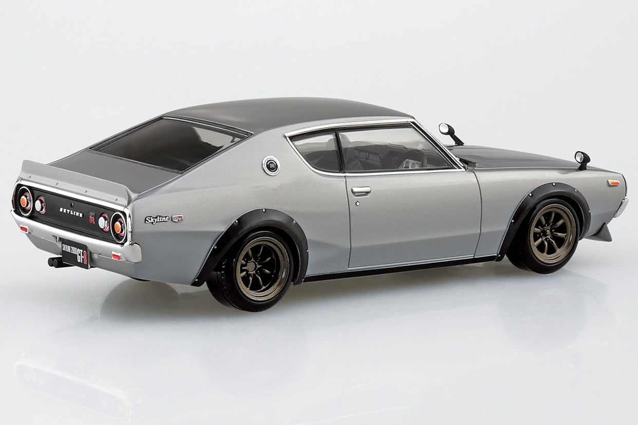 Aoshima 1/32 SNAP KIT #19-SP1 Nissan C110 Skyline GT-R Custom(Silver)