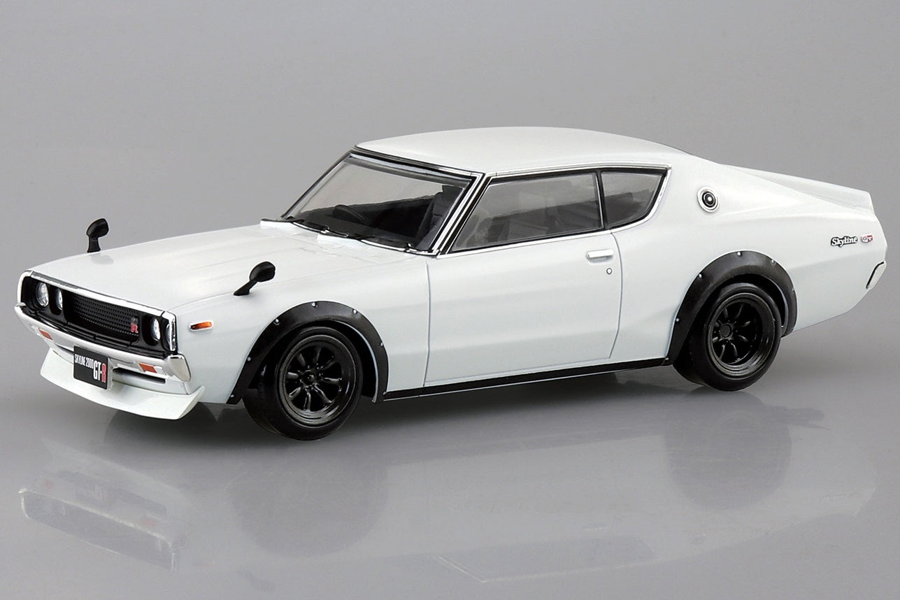 Aoshima 1/32 SNAP KIT #18-SP2 Nissan C110 Skyline GT-R Custom(White)