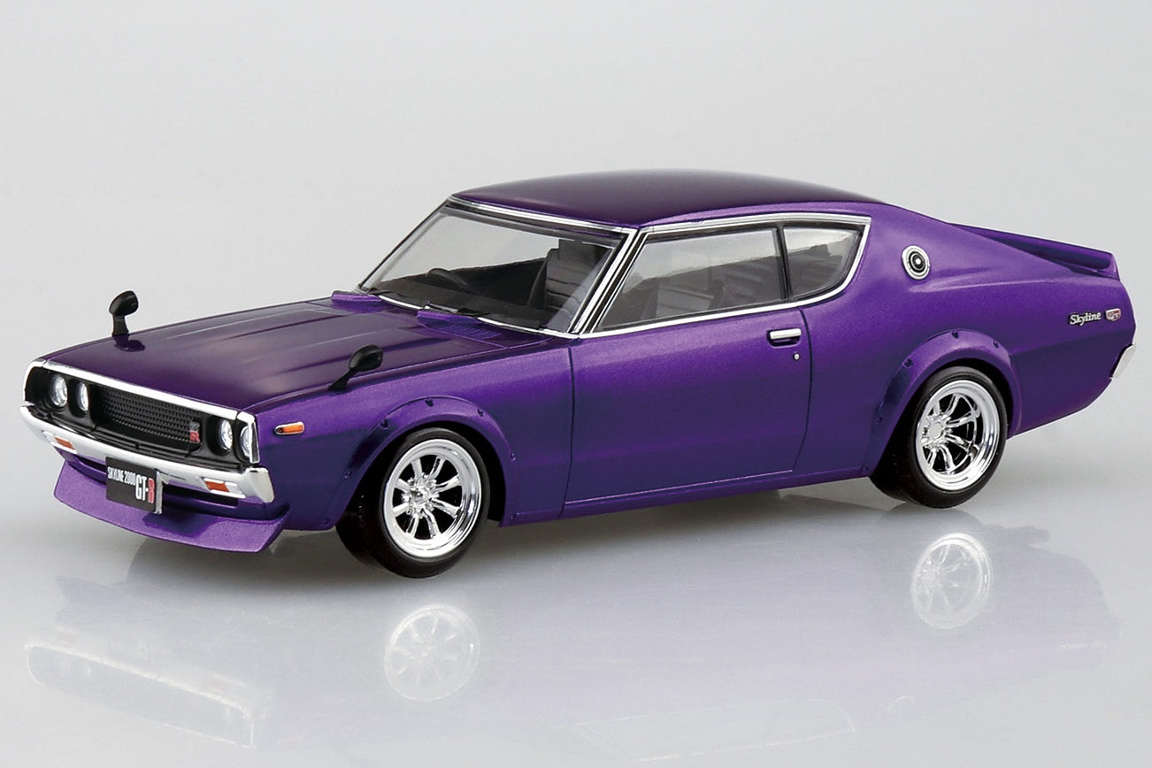 Aoshima 1/32 SNAP KIT #18-SP3 Nissan C110 Skyline GT-R Custom(Metallic Purple)