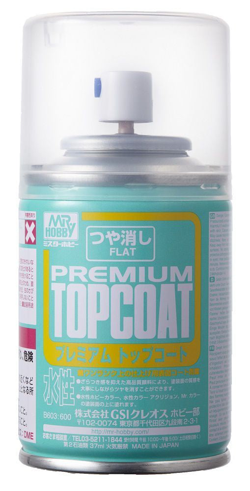 Mr Hobby Mr Premium Top Coat Flat