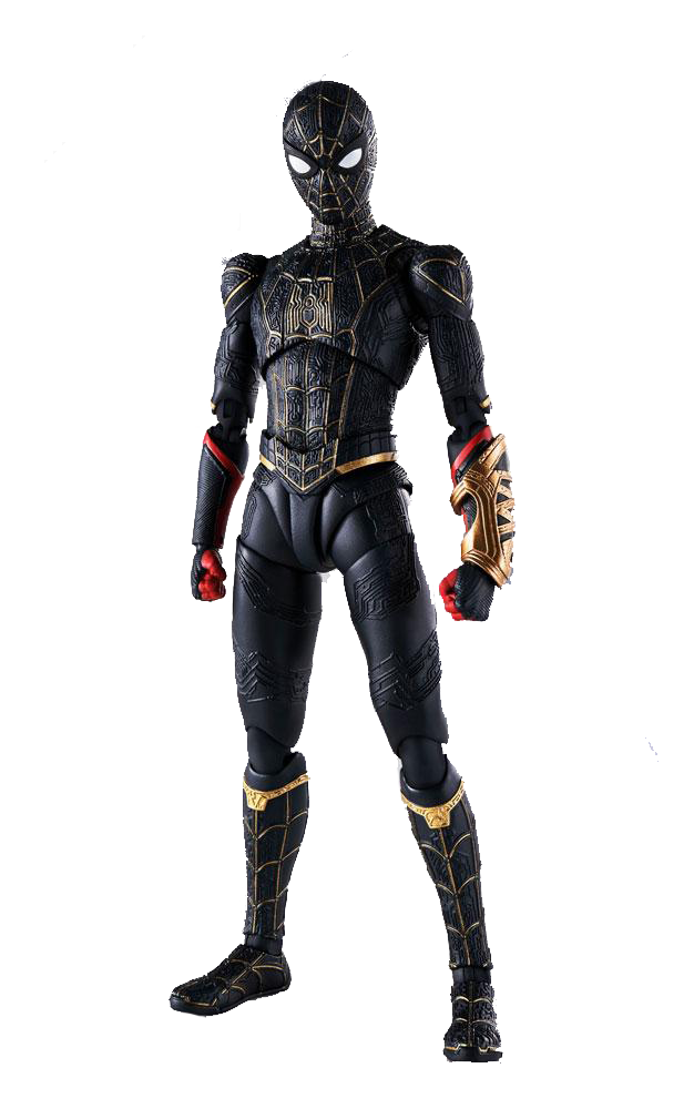 BANDAI Spirits Spider-Man Black & Gold Suit (Spider-Man: No way Home) Special Set