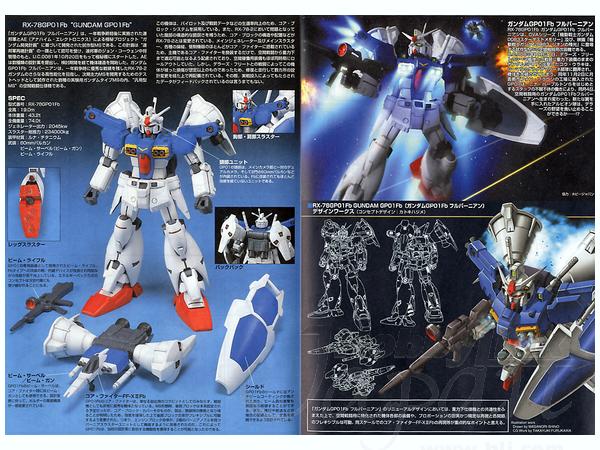 BANDAI Hobby HGUC 1/144 #18 GP01Fb Gundam