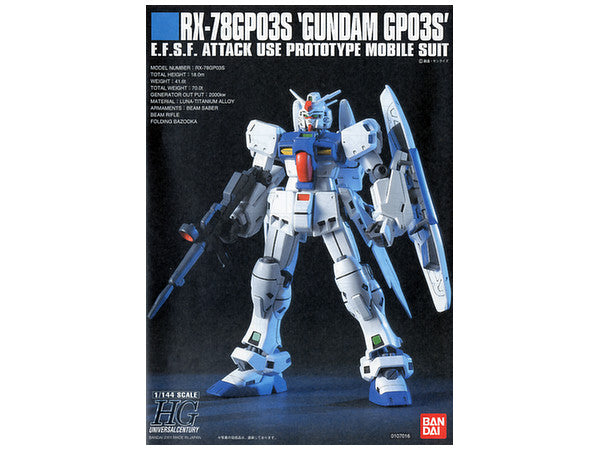 BANDAI Hobby HGUC 1/144 #25 GP03S Gundam