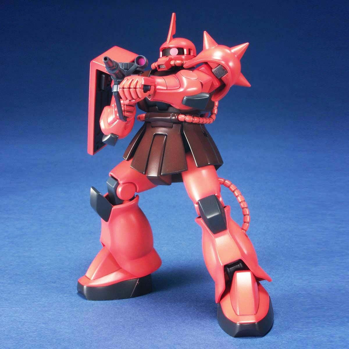 Bandai HGUC #32 1/144 MS-06S Char's Zaku II - UPC 4573102588883