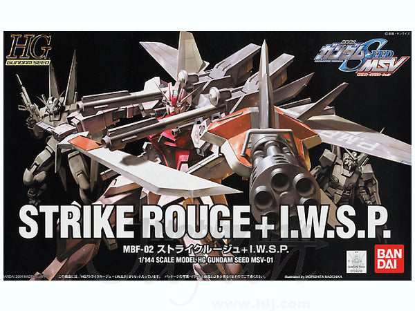 BANDAI Hobby HG 1/144 #01 Strike Rouge + IWSP