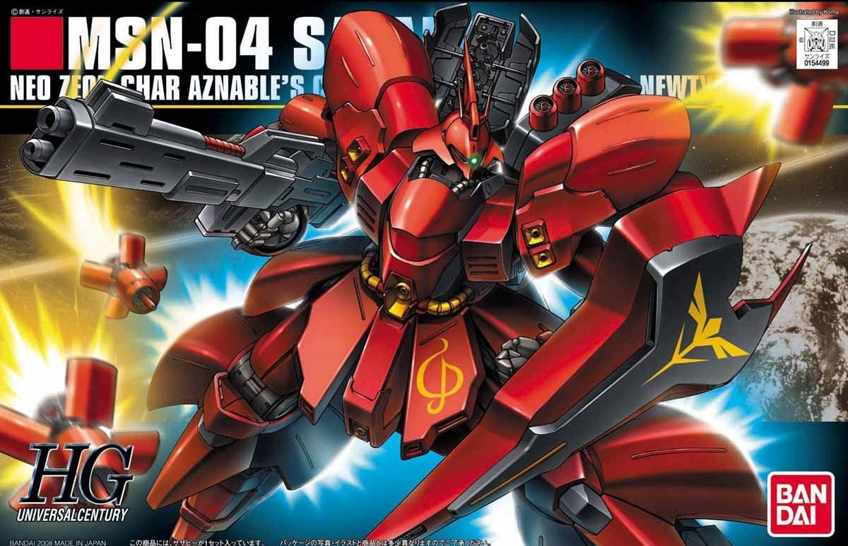 BANDAI Hobby HGUC 1/144 #88 Sazabi