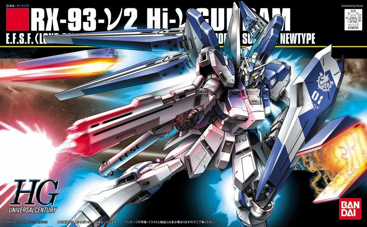 BANDAI Hobby HGUC 1/144 #95 Hi-Nu Gundam