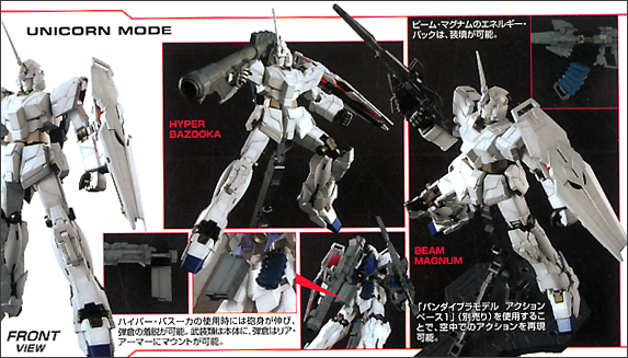 BANDAI Hobby MG Unicorn Gundam (Special Edition)