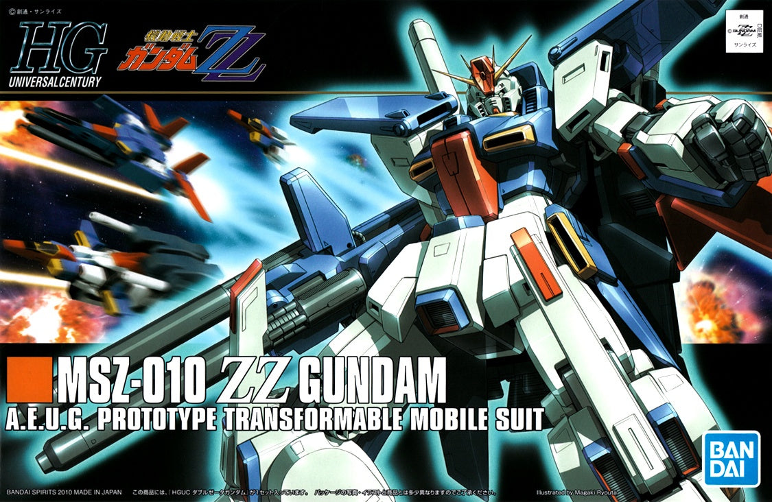 BANDAI Hobby HGUC 1/144 #111 ZZ Gundam