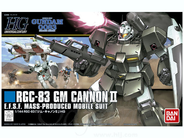 BANDAI Hobby HGUC 1/144 #125 GM Cannon 2