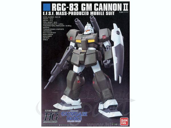 BANDAI Hobby HGUC 1/144 #125 GM Cannon 2