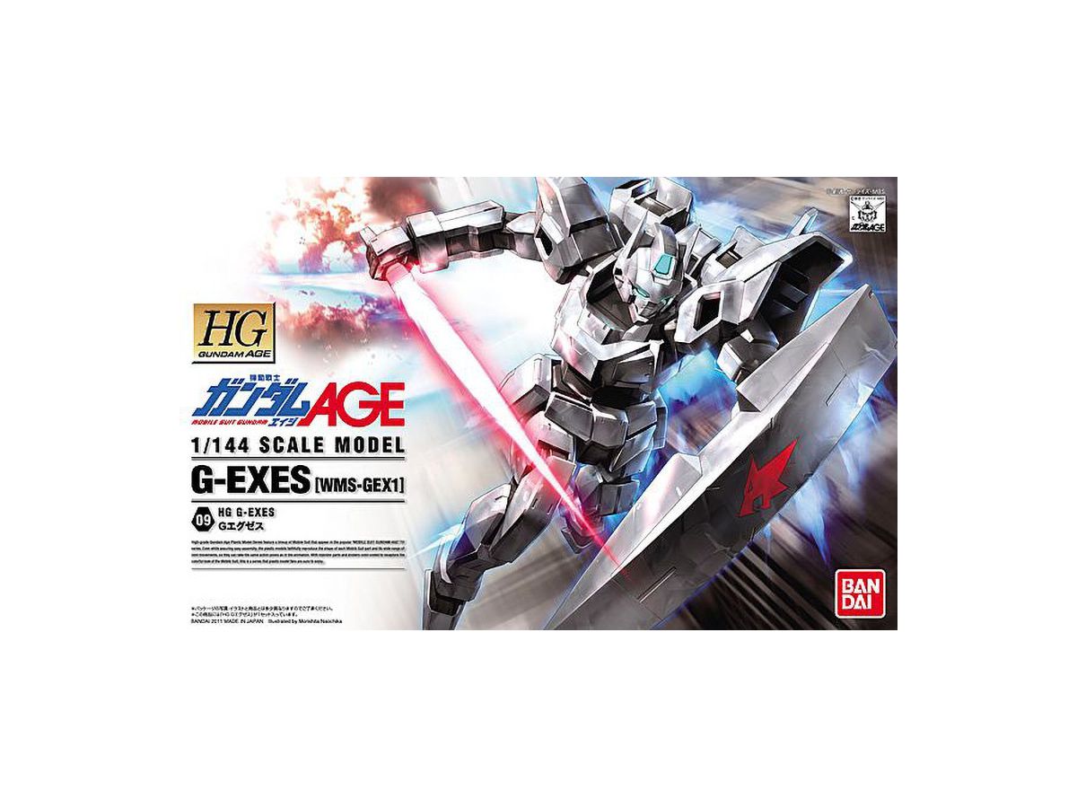 Bandai HG AGE #9 G-Exes "Gundam AGE"