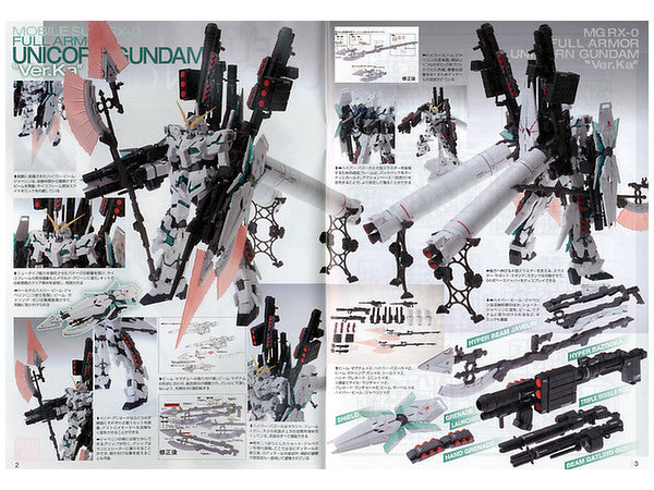 BANDAI Hobby MG 1/100 RX-0 Full Armor Unicorn Gundam Ver.Ka