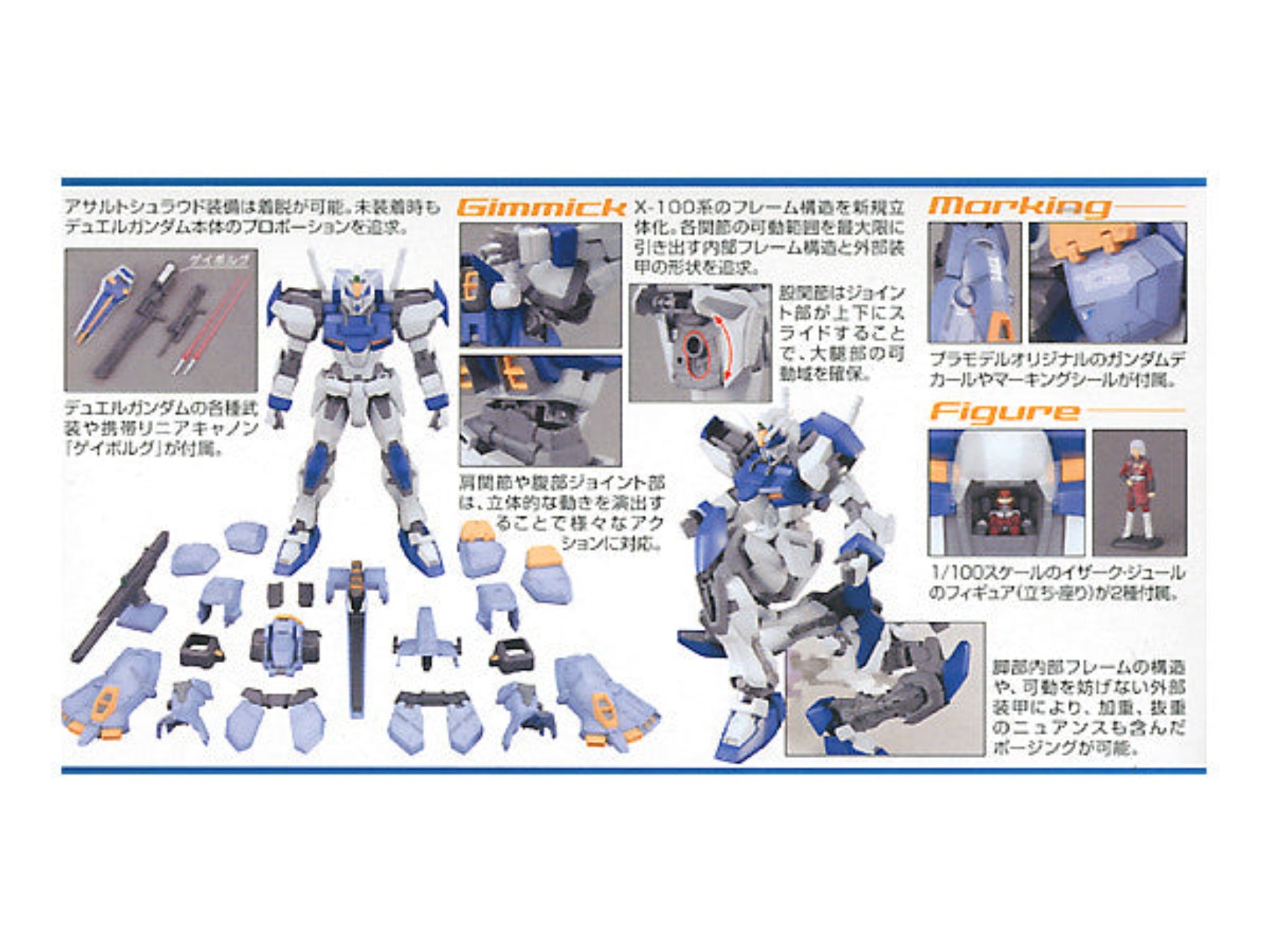 BANDAI Hobby MG 1/100 Duel Gundam Assaultshroud