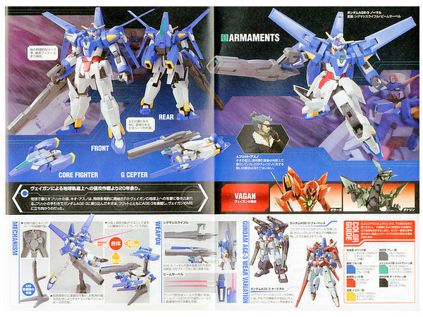 Bandai HG #21 1/144 Gundam AGE-3 Normal 'Gundam AGE'