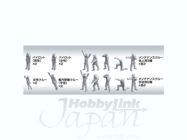 BANDAI Hobby Builders Parts - HD 1/144 MS Figure 01