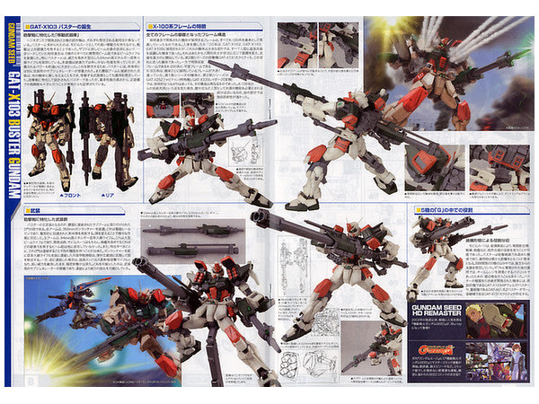 BANDAI Hobby MG 1/100 Buster Gundam