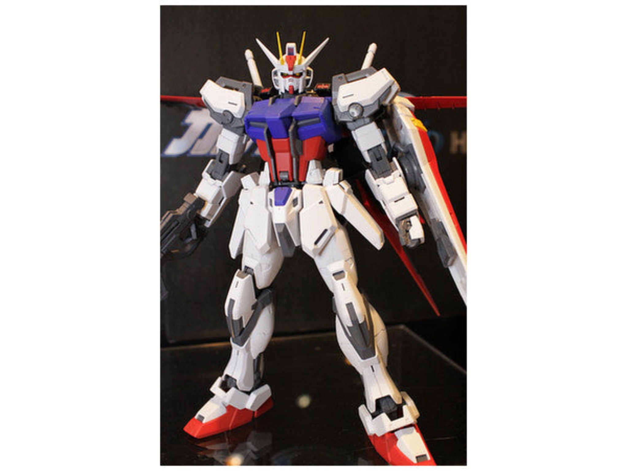 BANDAI Hobby MG 1/100 Aile Strike Gundam Ver RM