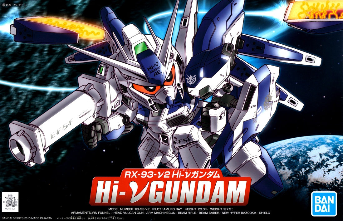 BANDAI Hobby BB384 Hi-Nu Gundam