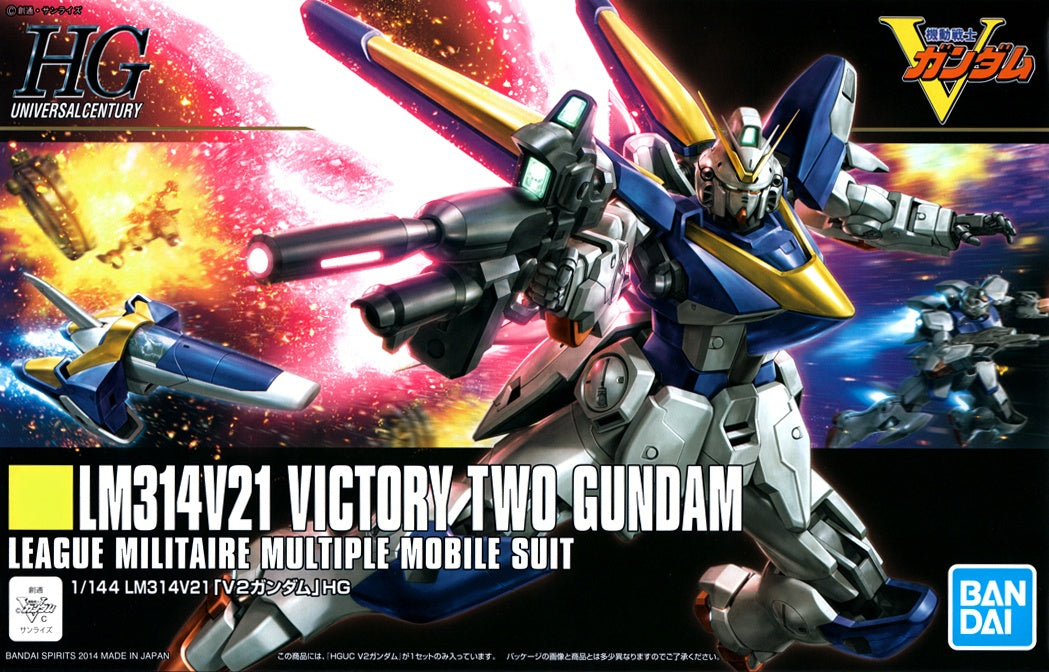 Bandai HGUC 1/144 #169 V2 Gundam "Victory Gundam"