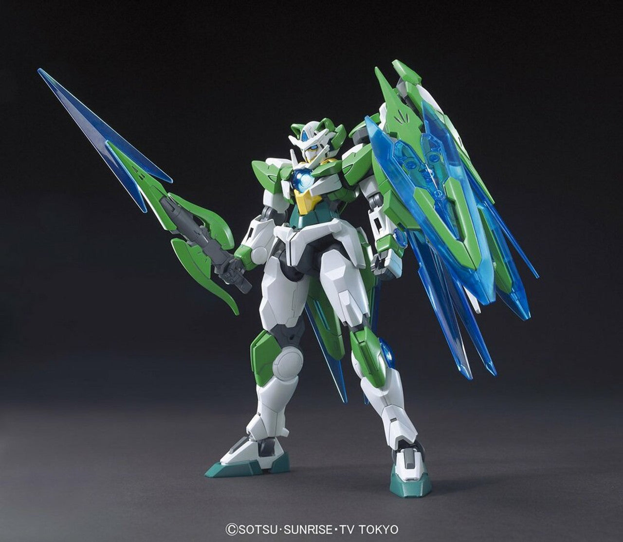 BANDAI Hobby HGBF 1/144 Gundam OO SIA QAN[T]