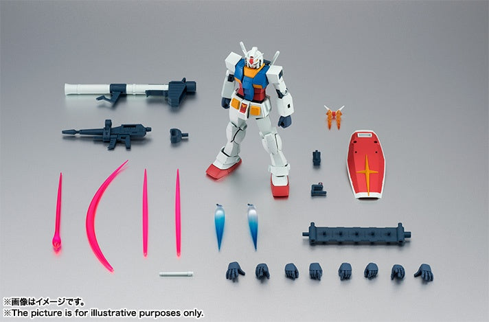 Bandai Spirits The Robot Spirits <Side MS> RX-78-2 Gundam Ver. A.N.I.M.E. "Mobile Suit Gundam"