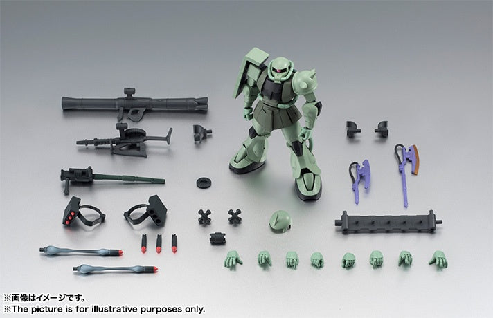 Bandai Spirits The Robot Spirits <Side MS> MS-06 Zaku II Ver. A.N.I.M.E. "Mobile Suit Gundam"