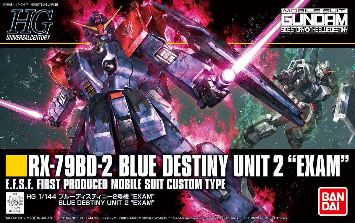 BANDAI Hobby HGUC 1/144 Blue Destiny Unit 2 Exam