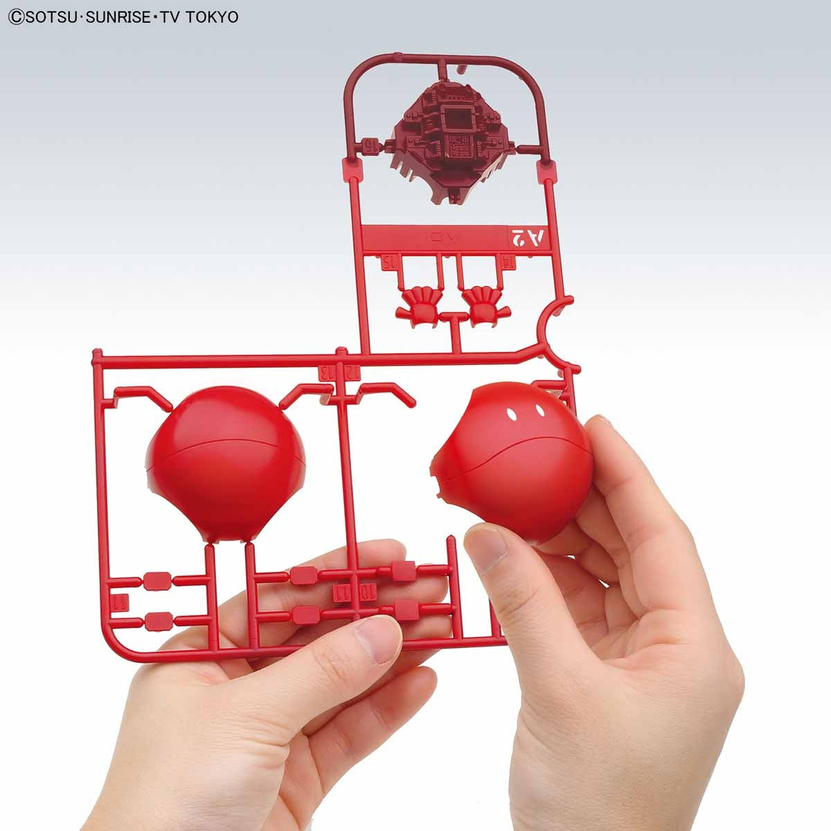 Bandai #02 Haro Diva Red 'Gundam SEED', Bandai HaroPla - UPC 4573102603777