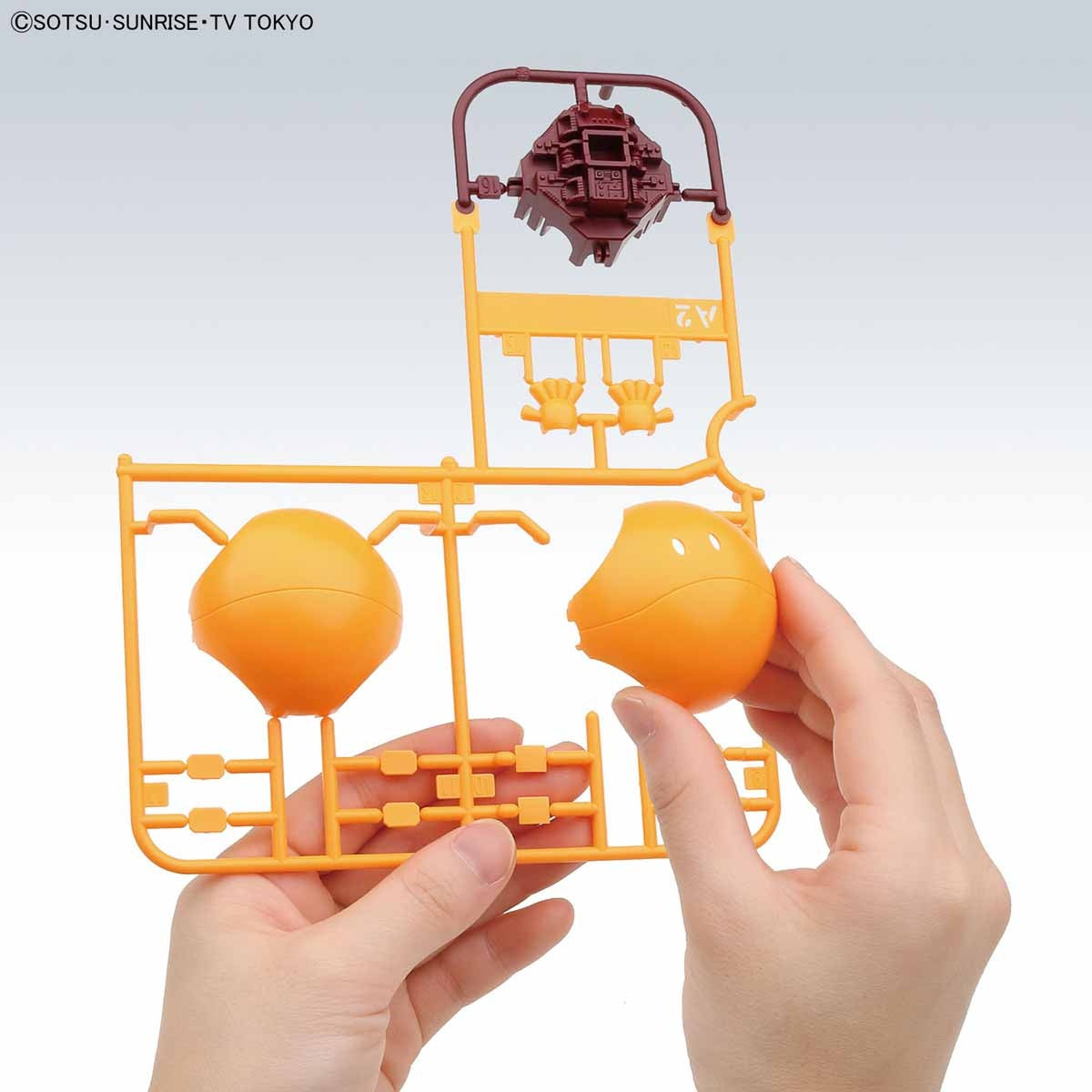 Bandai #03 Haro Shooting Orange 'Gundam 00', Bandai HaroPla - UPC 4573102603784