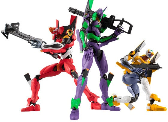 Bandai Eva Frame 01, 'Neon Genesis Evangelion' (Box/4), Bandai Eva Frame (Each 4.3 Inch Tall approx)