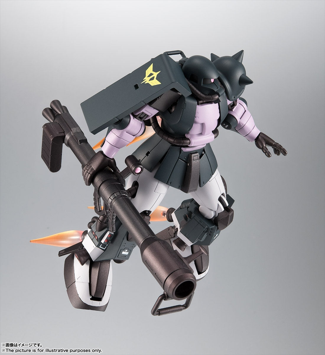 Mobile Suit Variations - MS-06R-1A Zaku II High Mobility Type (Black Tri-Stars) - Robot Spirits (R-249), Robot Spirits <Side MS>, Robot Spirits ver. A.N.I.M.E.(Bandai Spirits)