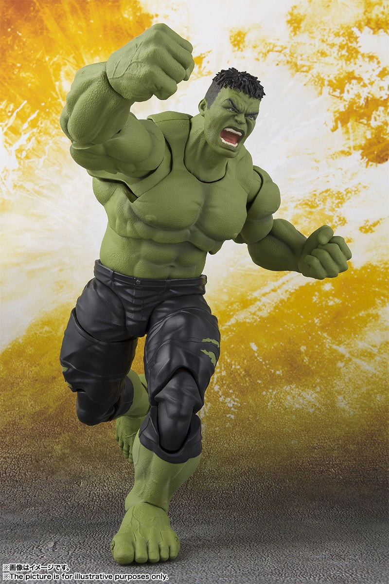 アベンジャーズ/インフィニティ・ウォー - Hulk - S.H.Figuarts(Bandai Spirits) - UPC 4573102551085