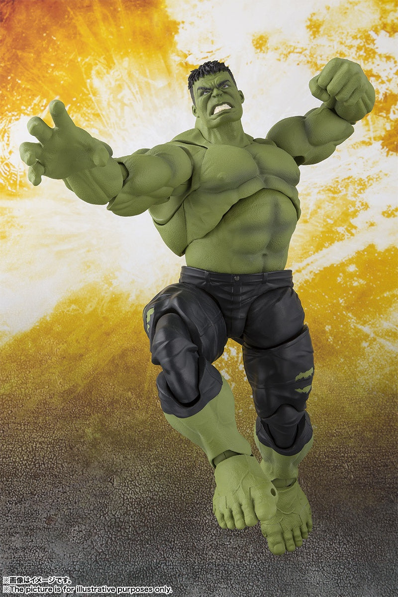 アベンジャーズ/インフィニティ・ウォー - Hulk - S.H.Figuarts(Bandai Spirits) - UPC 4573102551085