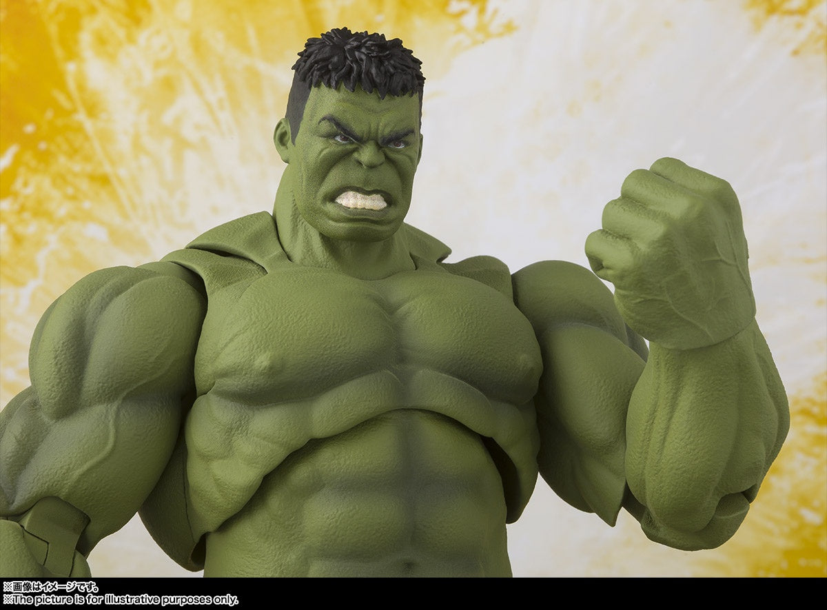 アベンジャーズ/インフィニティ・ウォー - Hulk - S.H.Figuarts(Bandai Spirits) - UPC 4573102551085