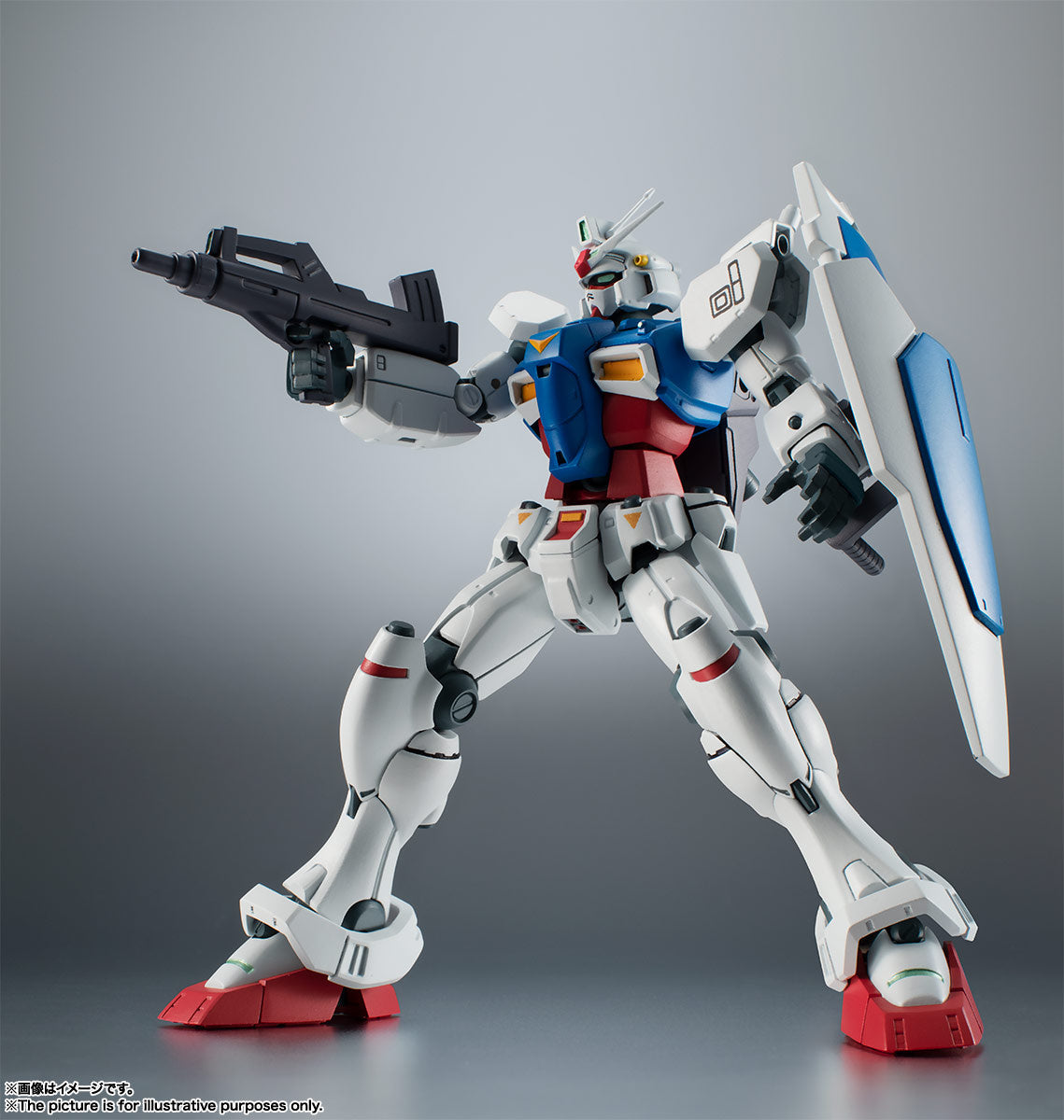 Bandai Robot Spirits RX-78 GP01 GUNDAM GP01 Ver. A.N.I.M.E. "Mobile Suit Gundam"