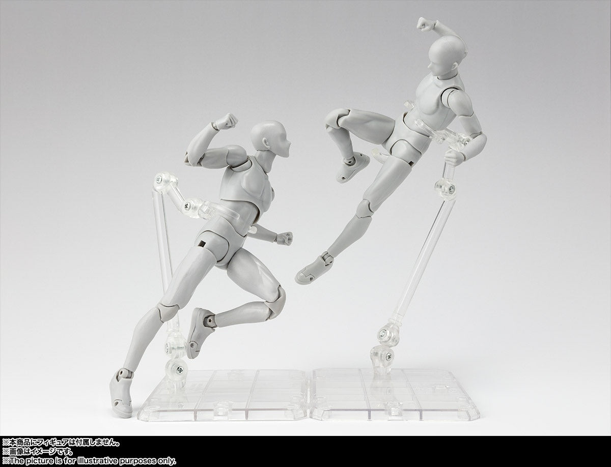 BANDAI Spirits Tamashii Stage Act. 4 for Humanoid, Stand Support (Clear), Bandai