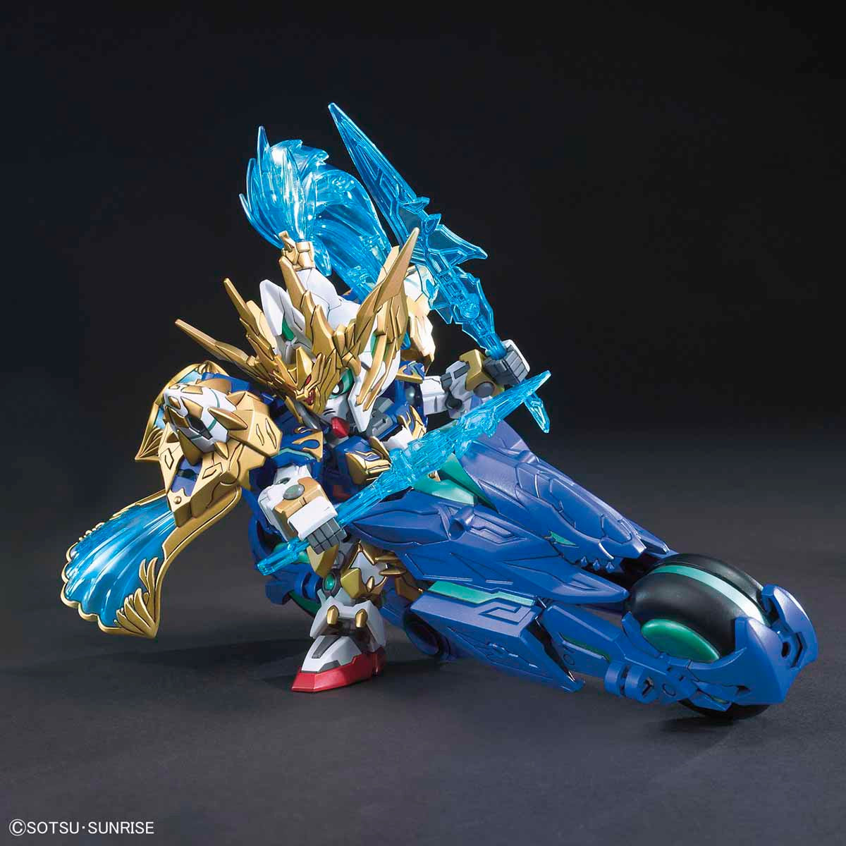 BANDAI Hobby SD SANGOKU SOKETSUDEN [07] Zhao Yun 00 GUNDAM & BLUE DRAGON DRIVE