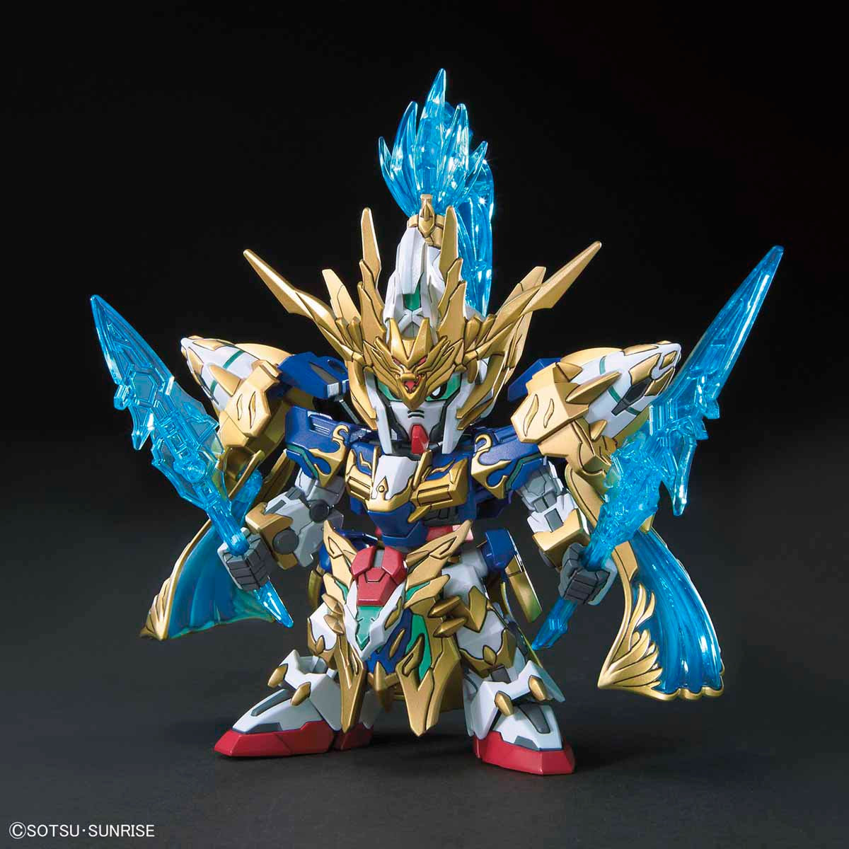 BANDAI Hobby SD SANGOKU SOKETSUDEN [07] Zhao Yun 00 GUNDAM & BLUE DRAGON DRIVE